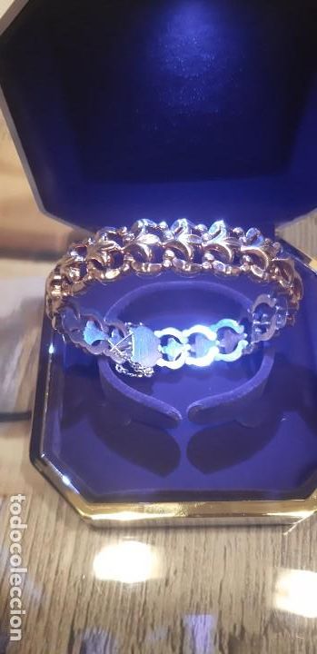 Joyeria: Pulsera de oro maciza de 18 kt - Foto 5