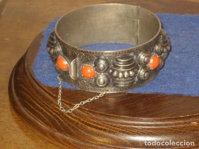 Joyeria: PULSERA BEREBER PLATEADA.VINTAGE. - Foto 1