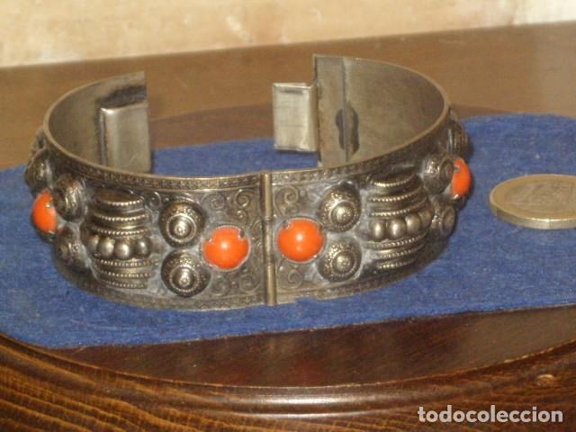 Joyeria: PULSERA BEREBER PLATEADA.VINTAGE. - Foto 4