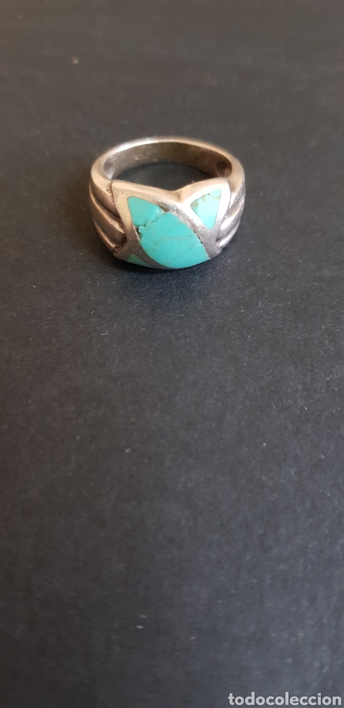 Joyeria: #301 Anillo plata 925 azulado - Foto 1