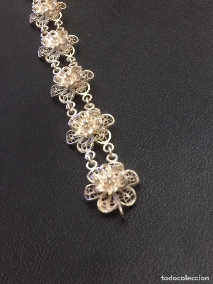 Joyeria: Pulsera de plata con filigrana - Foto 2