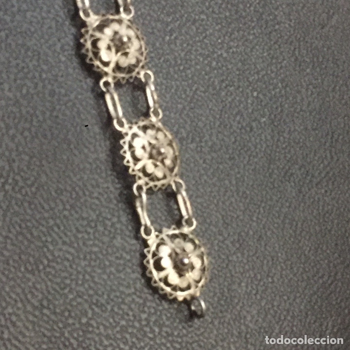 Joyeria: Pulsera de plata con filigrana - Foto 1