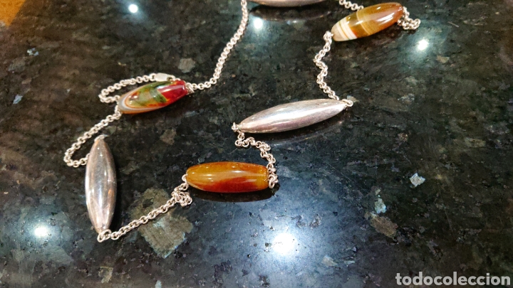 Joyeria: Collar de plata 925 con piedras - Foto 9