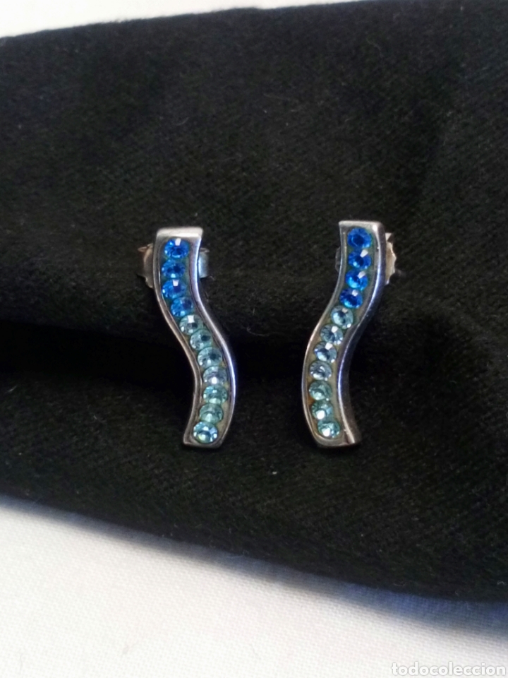 Joyeria: Pendientes de plata y Swarovski - Foto 1
