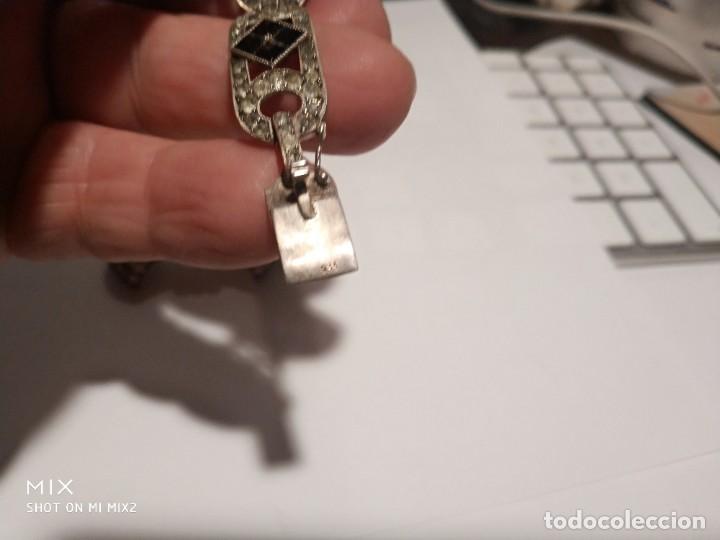 Joyeria: IMPORTANTE BROCHE Y PULSO PLATA CONTRASTADA - Foto 5