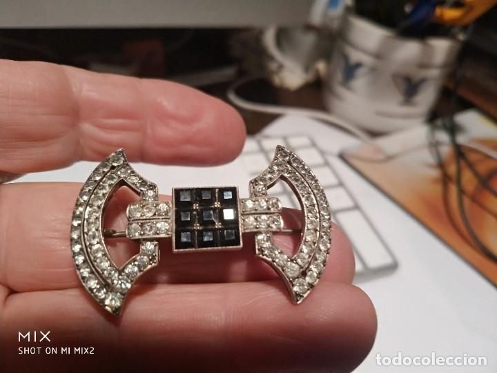 Joyeria: IMPORTANTE BROCHE Y PULSO PLATA CONTRASTADA - Foto 7