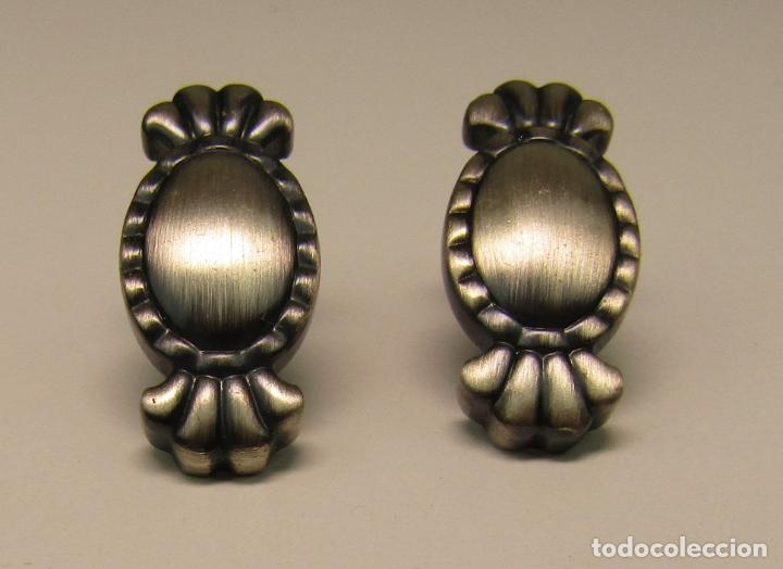 Jewelry: PENDIENTES DE ACERO INOXIDABLE SATINADO N&Iacute;QUEL -MARCA VICEROY-