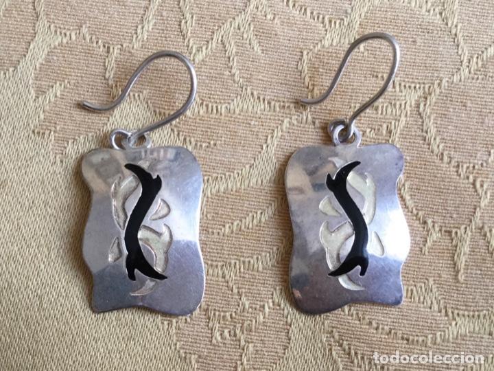 Joyeria: PENDIENTES ORIENTALES PLATA DE LEY Y ESMALTE - Foto 7