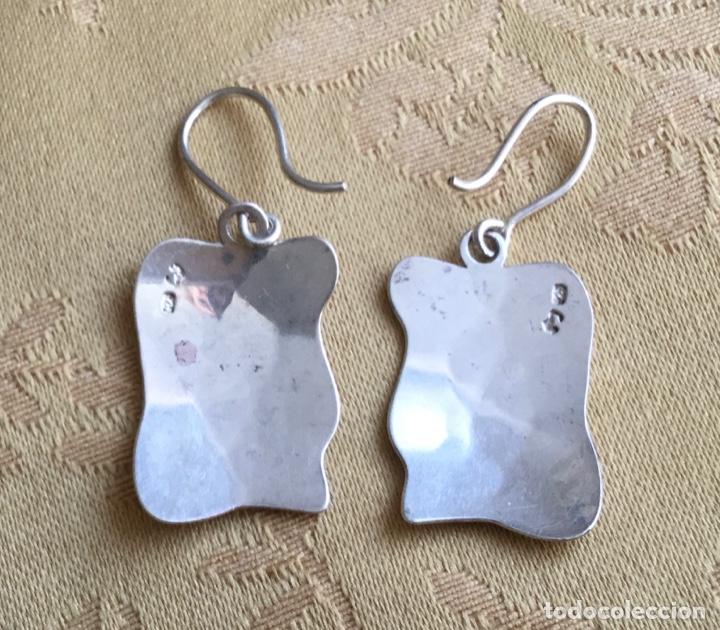 Joyeria: PENDIENTES ORIENTALES PLATA DE LEY Y ESMALTE - Foto 8