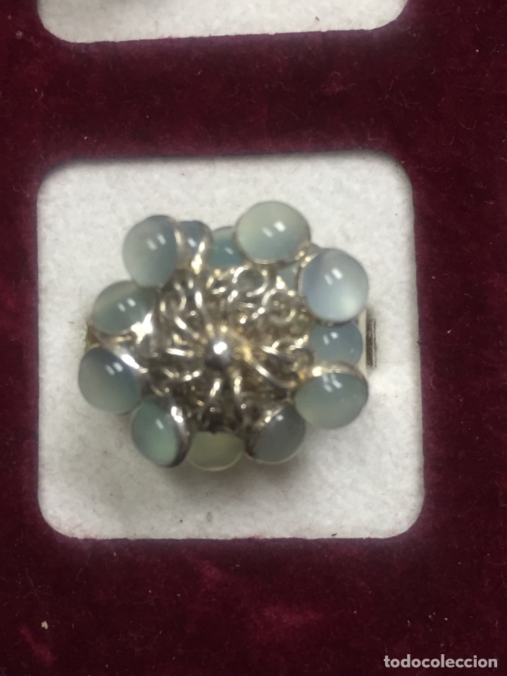 Joyeria: Sortija de plata y cristales/s57 - Foto 4