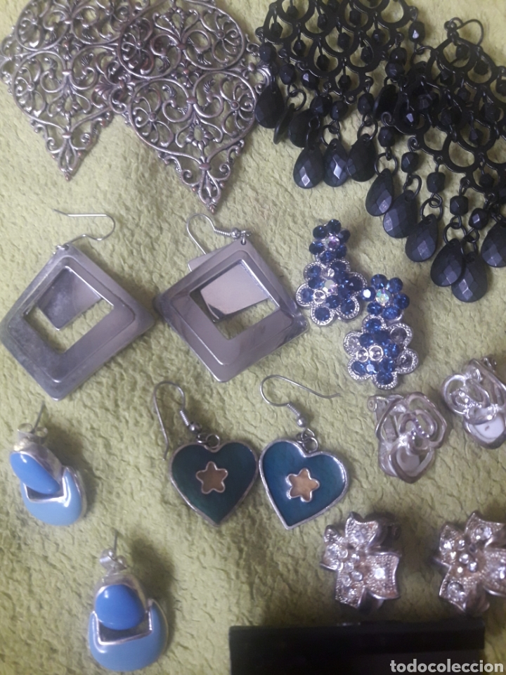 Joyeria: Lote de 9 parejas de pendientes - Foto 5