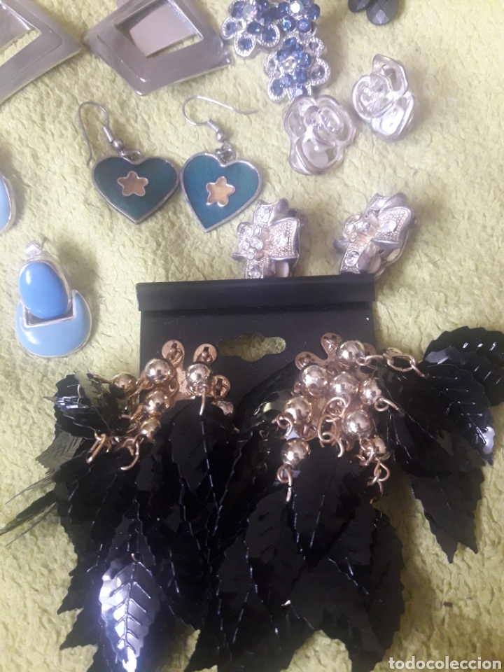 Joyeria: Lote de 9 parejas de pendientes - Foto 6