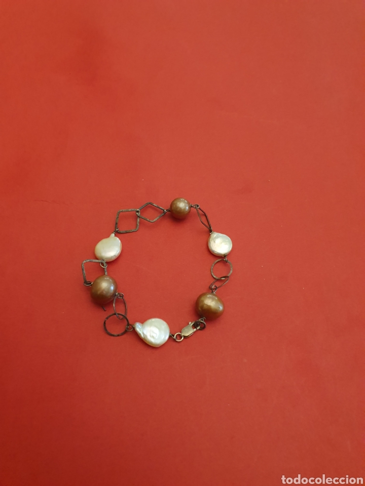 Joyeria: Pulsera Plata.18cm.Piedras Naturales. - Foto 1