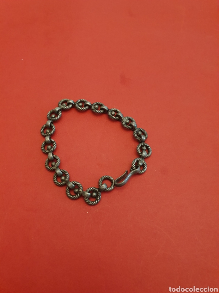Joyeria: Pulsera de Plata.Color Envejecido. - Foto 1