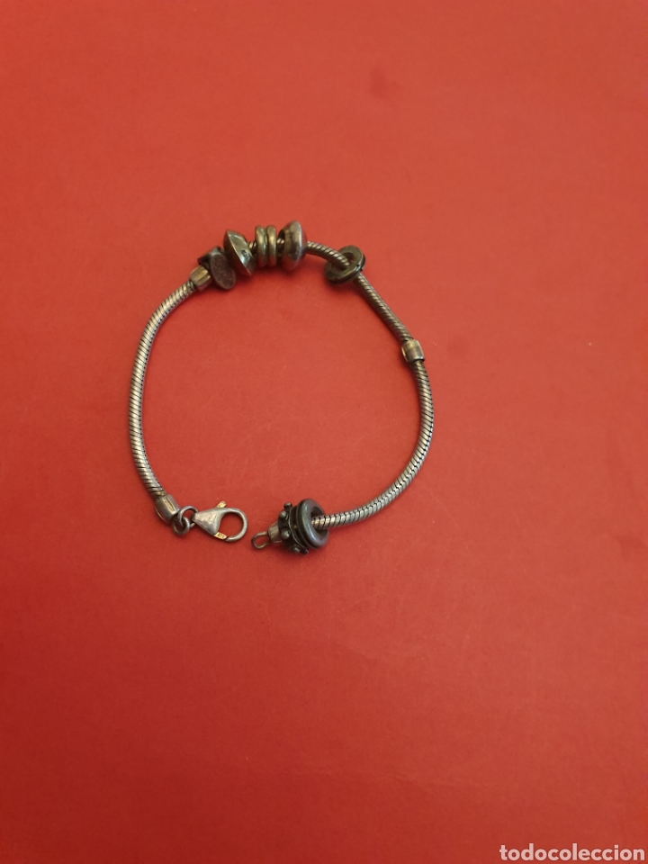 Joyeria: Pulsera de Plata.lleva anillas que se mueven. - Foto 1
