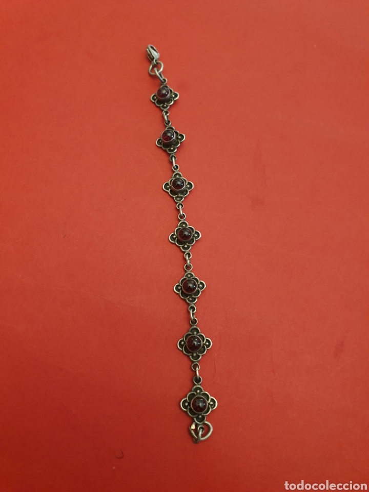 Joyeria: Pulsera de plata con flores - Foto 1