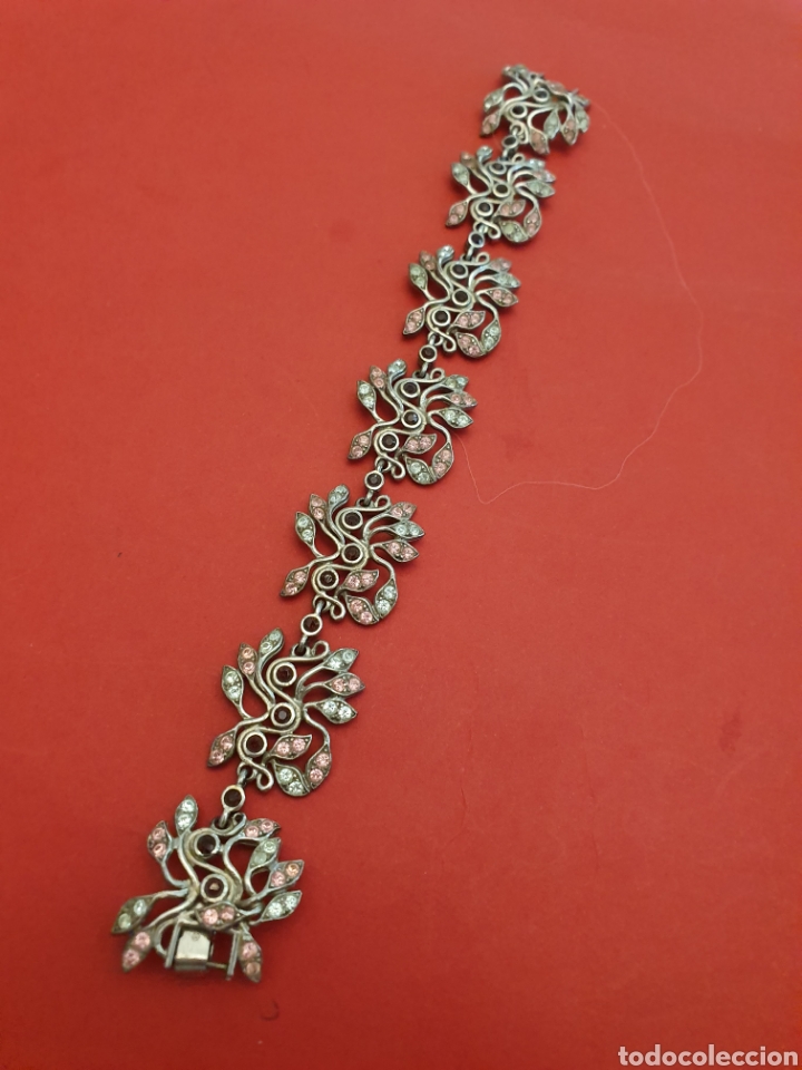 Joyeria: Pulsera de plata con circonitas. - Foto 1
