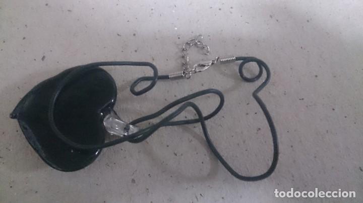 Joyeria: Colgante de cristal (coraz&oacute;n) m50. (murano) - Foto 2