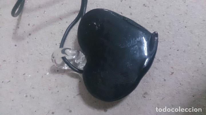 Joyeria: Colgante de cristal (coraz&oacute;n) m50. (murano) - Foto 4