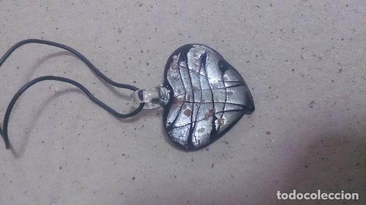 Joyeria: Colgante de cristal (coraz&oacute;n) m50. (murano) - Foto 6