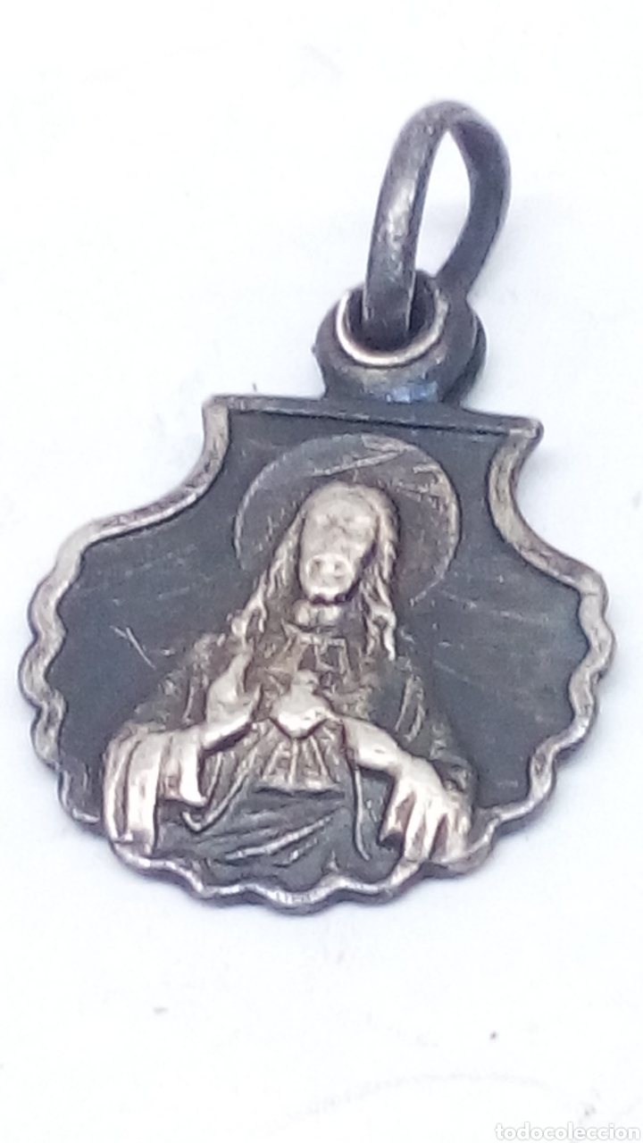 Joyeria: Colgante de plata religiosa - Foto 1
