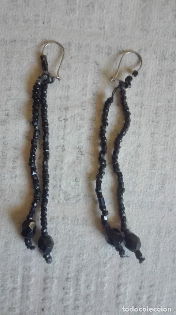 Joyeria: Pendientes de azabache antiguos - Foto 1