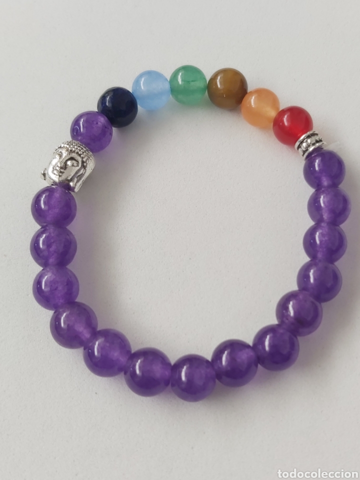 Fantástica pulsera de los 7 chakras con detalle - Vendido en Subasta