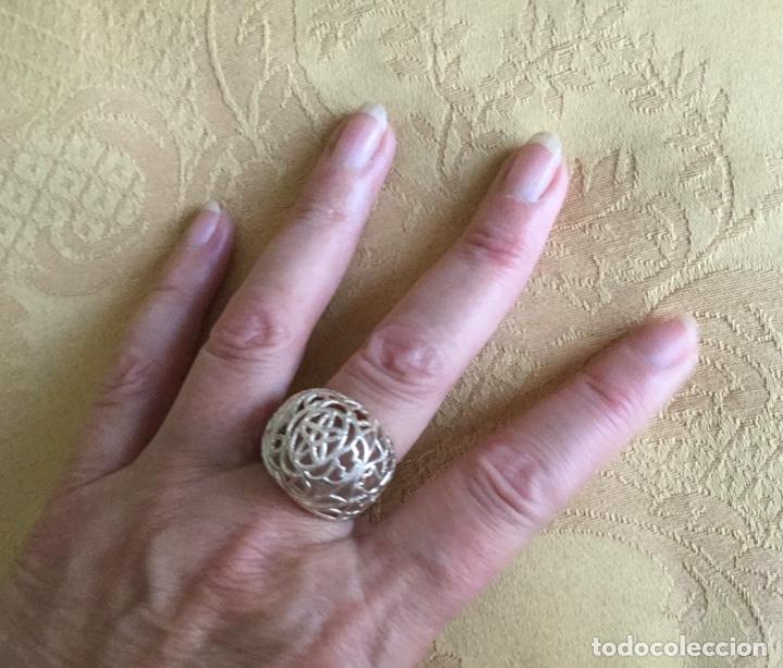 Joyeria: ANILLO DE PLATA CONTRASTADA 925 LABRADO - Foto 2