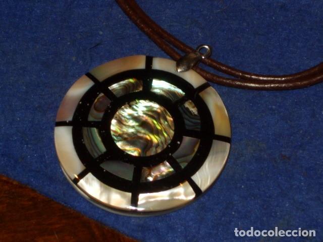Joyeria: COLGANTE,MEDALLON DE NACAR. - Foto 3