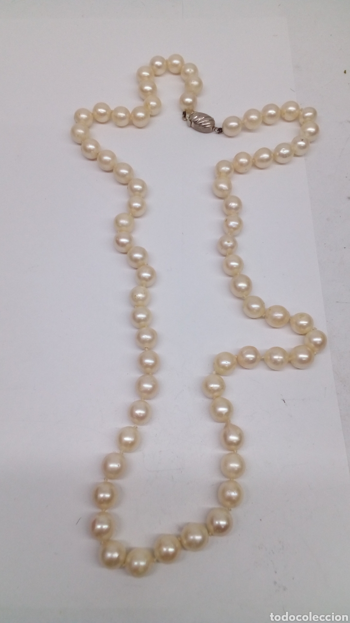 Joyeria: Collar de Perlas naturales y cierre plata - Foto 1