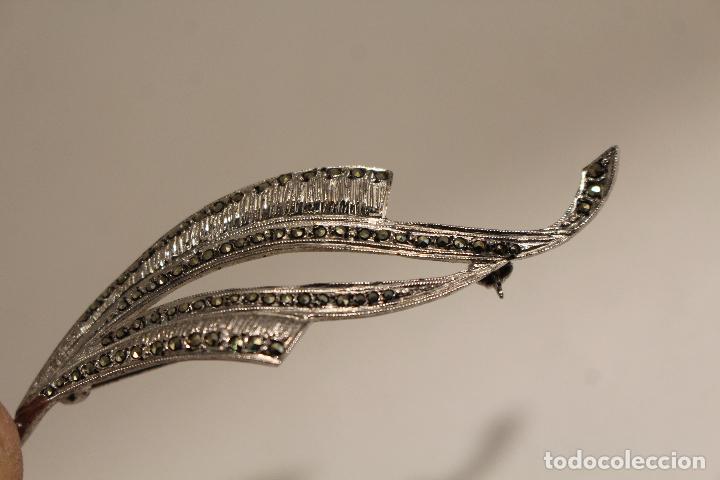Joyeria: broche de plata con circonitas - Foto 2
