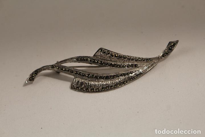 Joyeria: broche de plata con circonitas - Foto 3