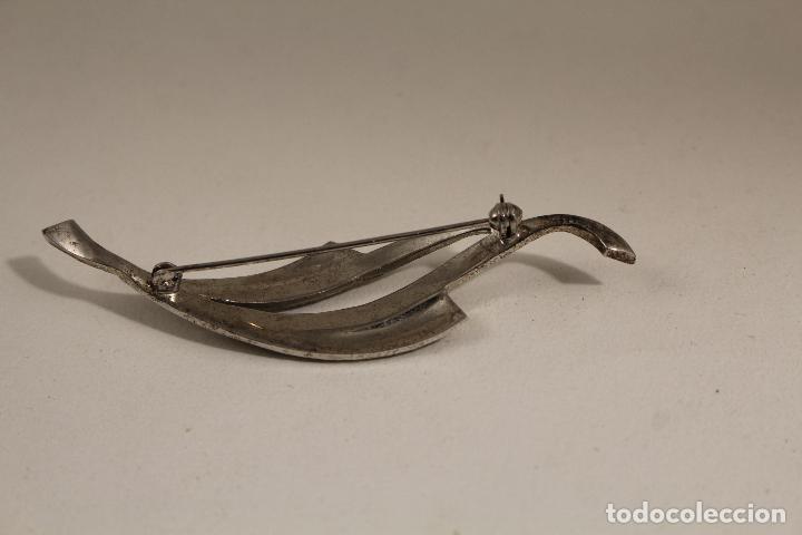 Joyeria: broche de plata con circonitas - Foto 4