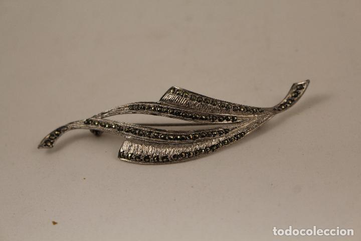 Joyeria: broche de plata con circonitas - Foto 6