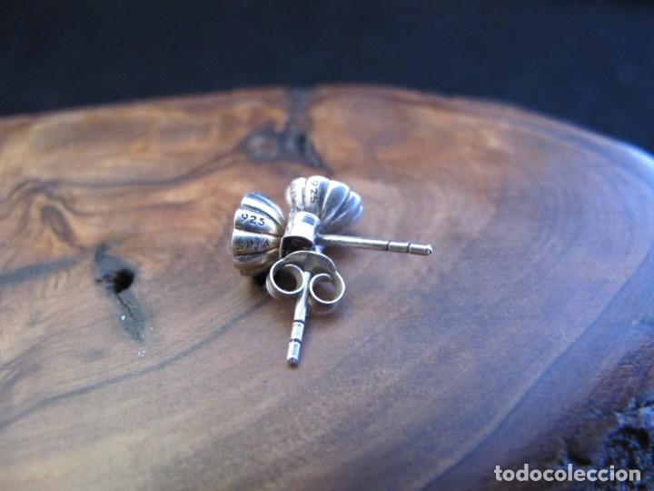 Joyeria: Peque&ntilde;os pendientes en plata de ley. - Foto 2