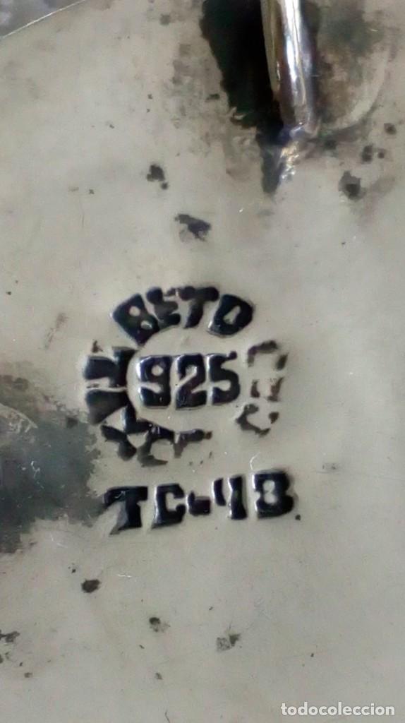 Joyeria: BROCHE DE PLATA Y TURQUESA - Foto 7