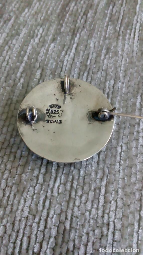Joyeria: BROCHE DE PLATA Y TURQUESA - Foto 8