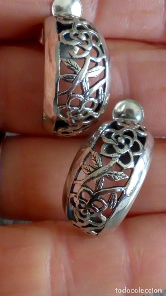 Joyeria: PENDIENTES DE PLATA TROQUELADOS - Foto 1
