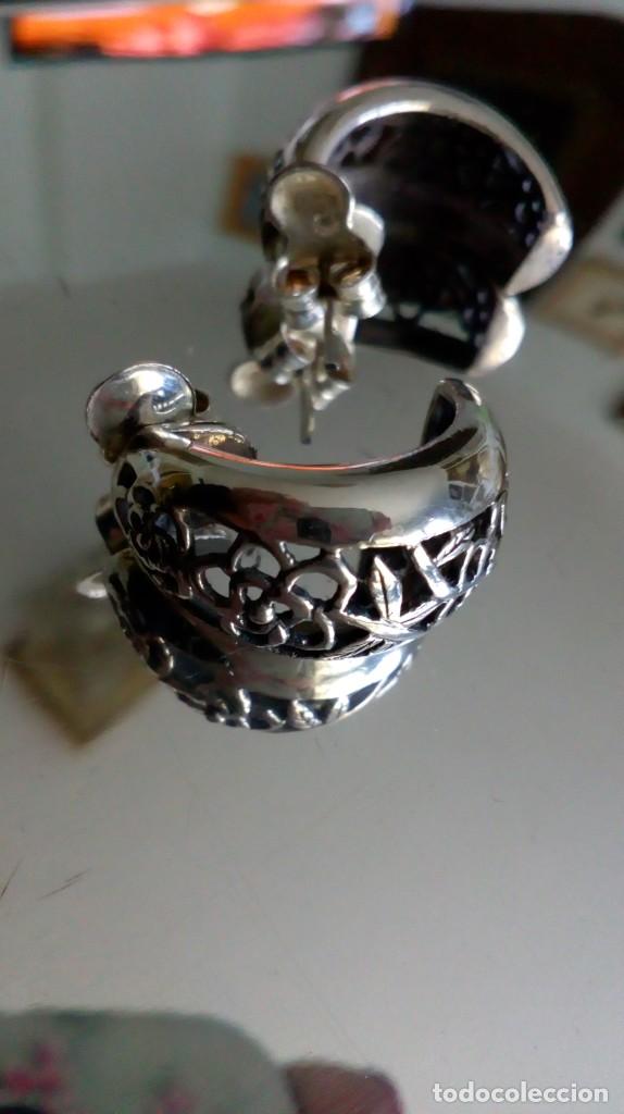 Joyeria: PENDIENTES DE PLATA TROQUELADOS - Foto 6