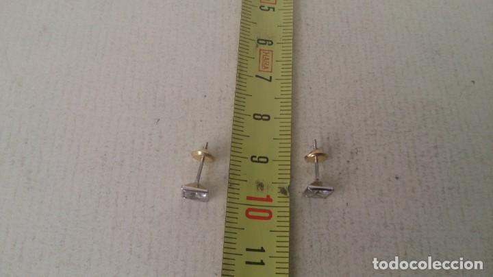 Joyeria: Pendientes oro 18klts y brillantes - Foto 2