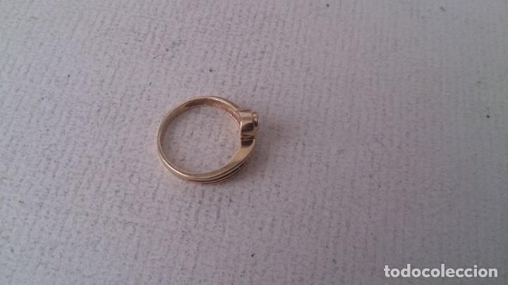 Joyeria: ANILLO DE ORO 18KLTS Y BRILLANTE - Foto 4