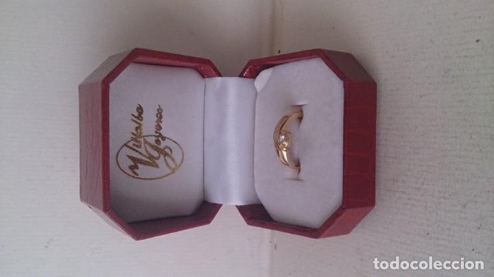 Joyeria: ANILLO DE ORO 18KLTS Y BRILLANTE - Foto 8