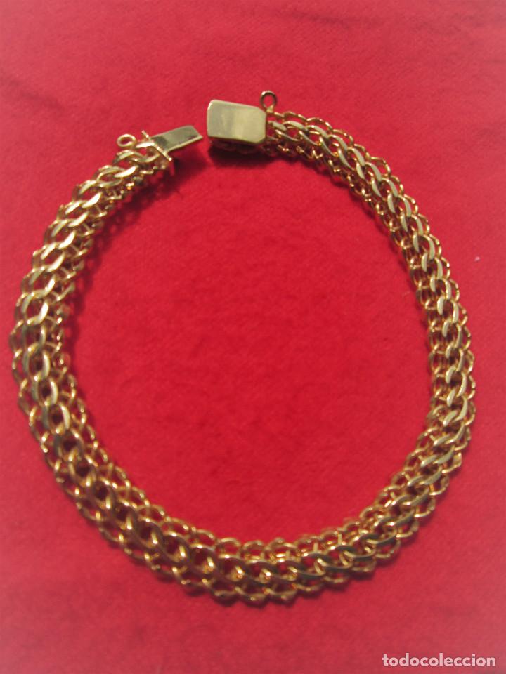 Joyeria: BRAZALETE - PULSERA CHAPADO EN ORO - SIN ESTRENAR - Foto 5
