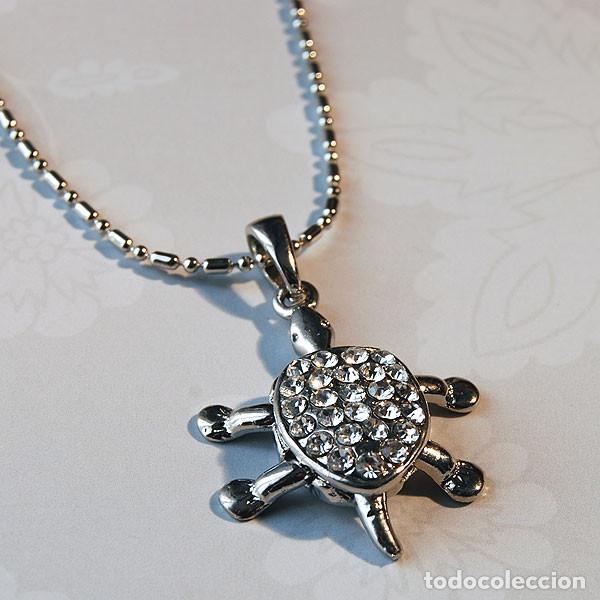 Joyeria: Colgante Tortuga con Strass - Foto 1
