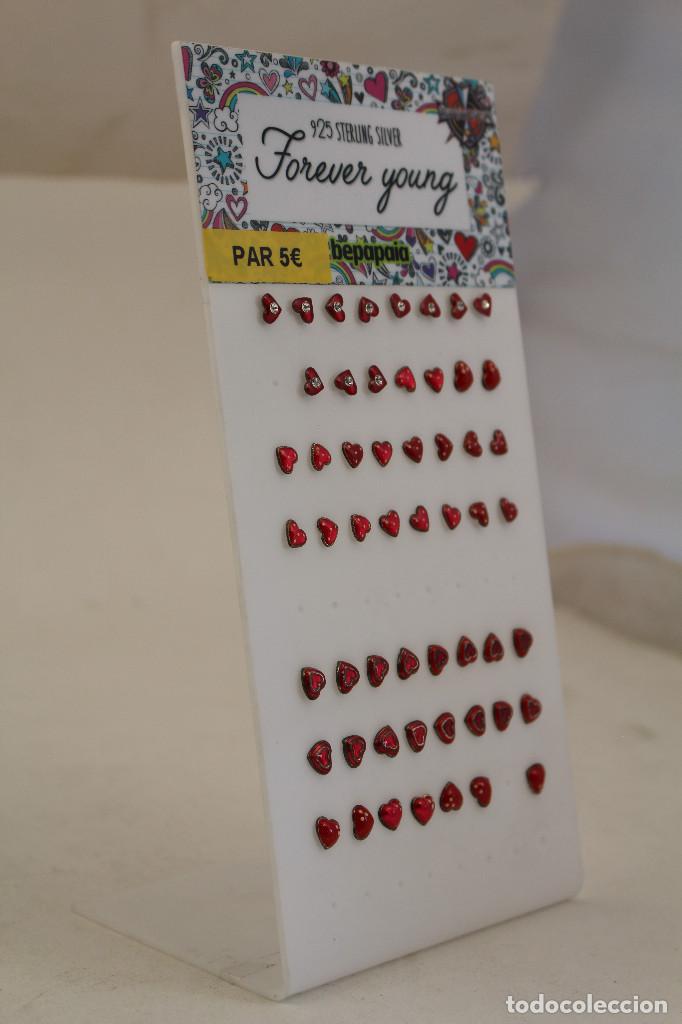 Joyeria: expositor con pendientes de plata de ley - Foto 3