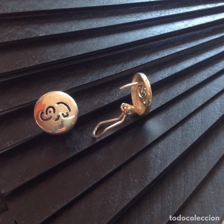 Joyeria: Pendientes de plata de ley. Cierre omega.Elefante - Foto 3