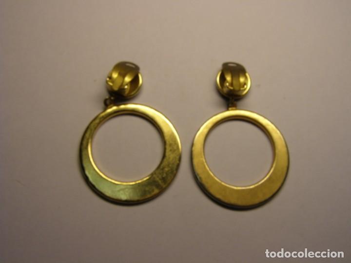 Joyeria: Bonitos pendientes de damasquinado en oro toledano. - Foto 4