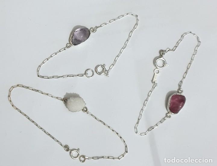 Joyeria: Pulsera cuarzo y Plata 925 - Foto 3