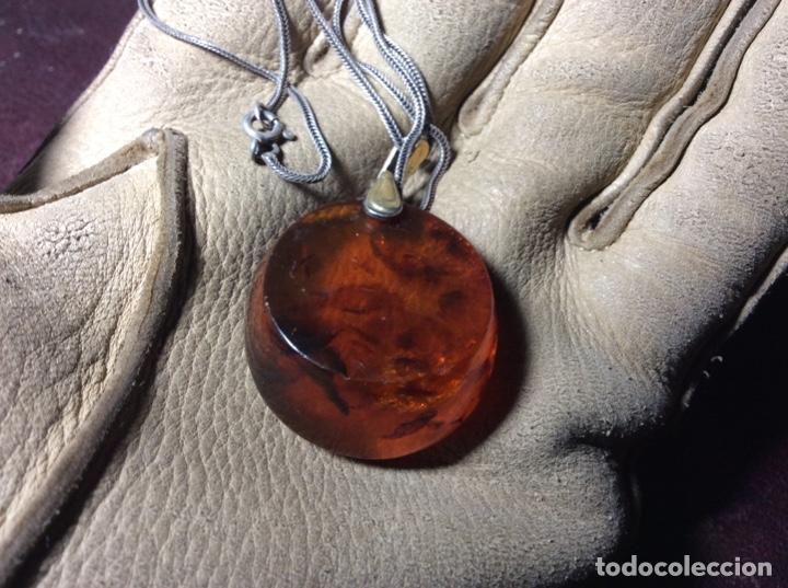 Joyeria: Colgante antiguo de &Aacute;mbar - Foto 2