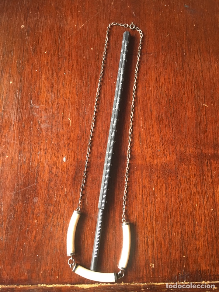 Joyeria: Collar de plata maciza con hueso - Foto 2